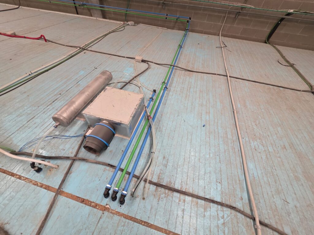 Instalación aire comprimido y nitrógeno en Llinars del vallès | Servymex